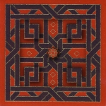Labyrinth (unframed image size: 10cmx10cm)
